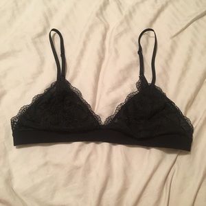 Aerie Triangle Lace Bralette